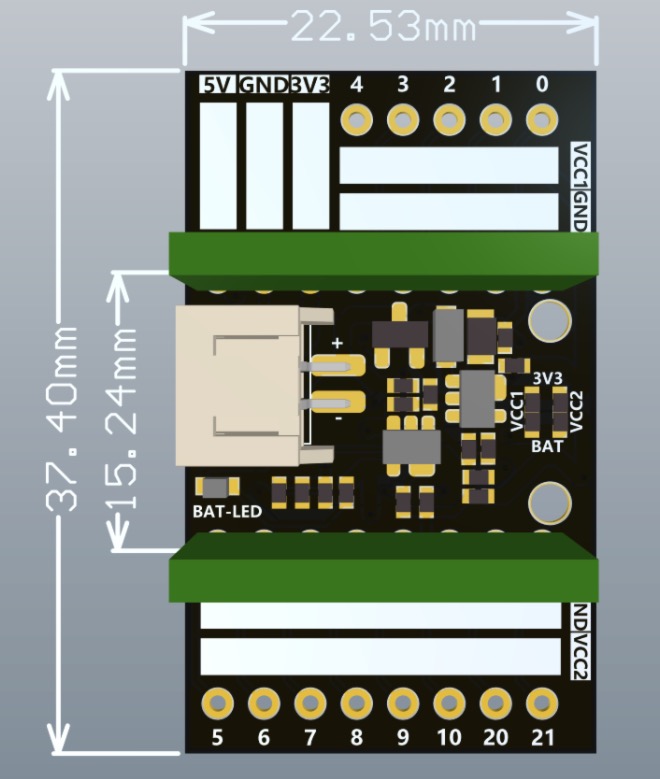 Esp32C3supermini扩展板