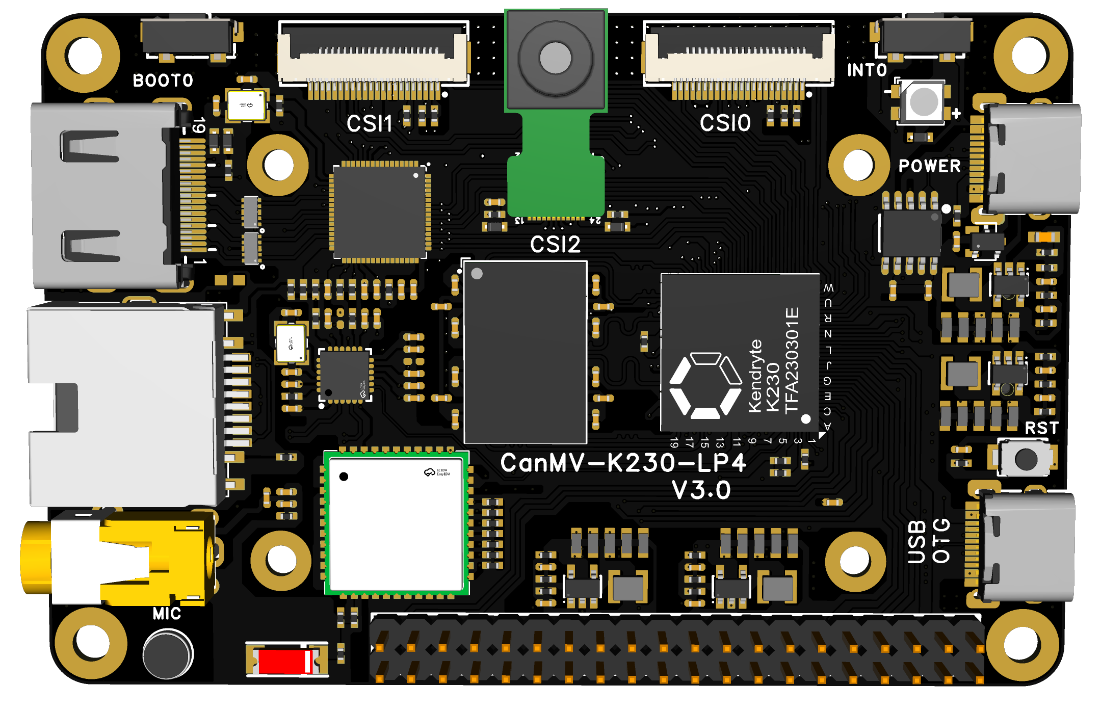 CanMV-K230 渲染图 正面