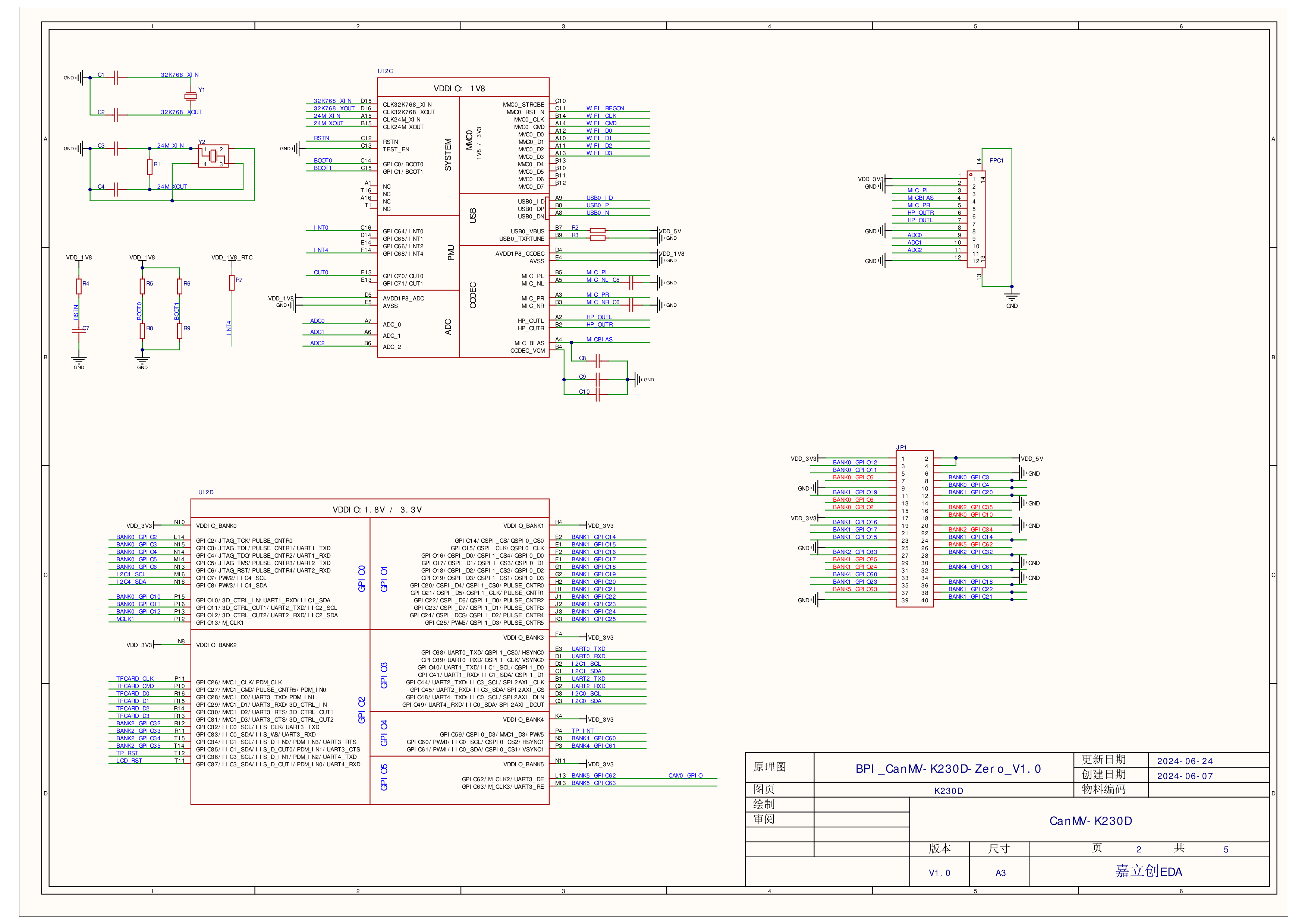 CanMV-K230D Zero 原理图 01